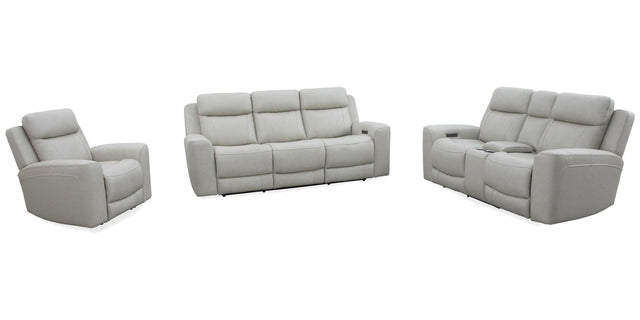 Parker House Calgary - Power Reclining Sofa, Loveseat And Recliner - Stone
