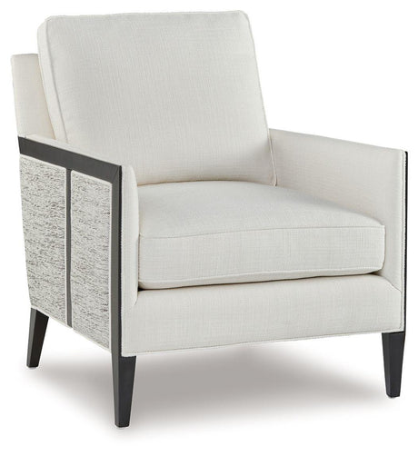 Ashley Ardenworth Accent Chair - Black/Ivory