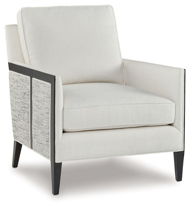 Ashley Ardenworth Accent Chair - Black/Ivory