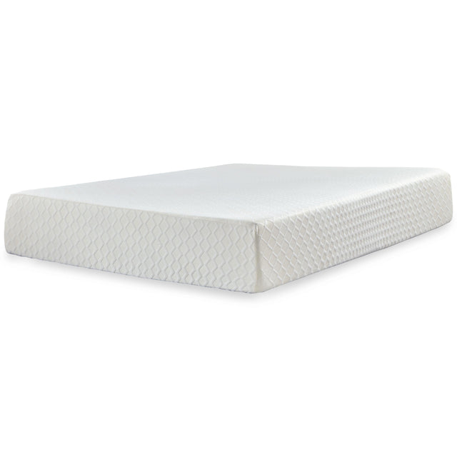 Ashley Chime 12 Inch Memory Foam Full Mattress - White