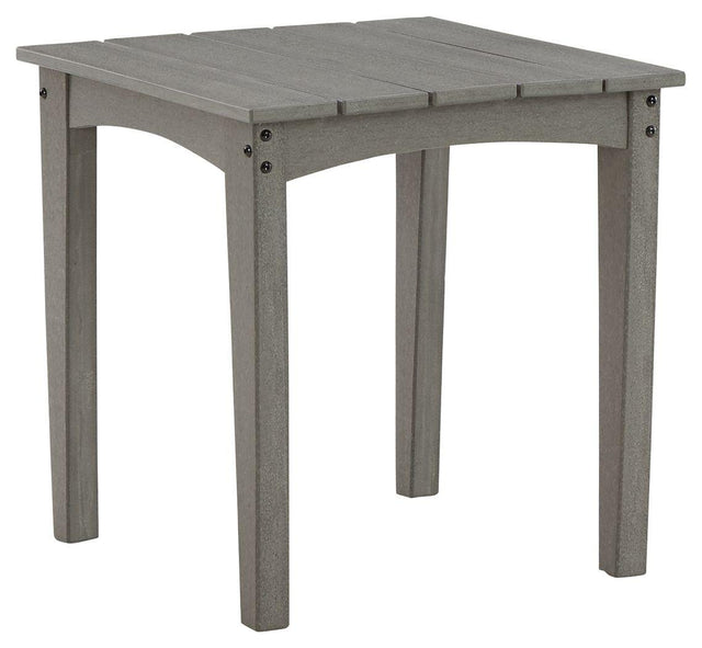Ashley Visola Square End Table - Gray