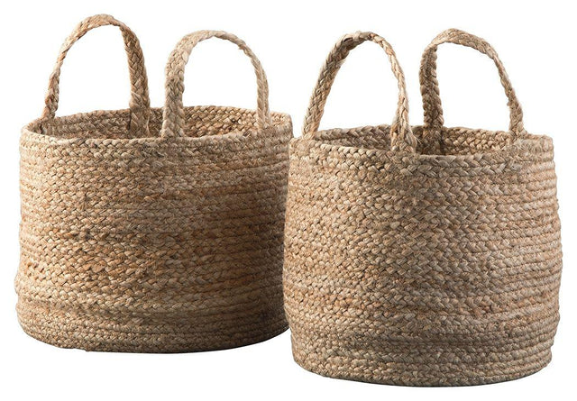 Ashley Brayton Basket Set (2/CN) - Natural