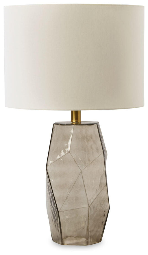 Ashley Taylow Glass Table Lamp (1/CN) - Gray