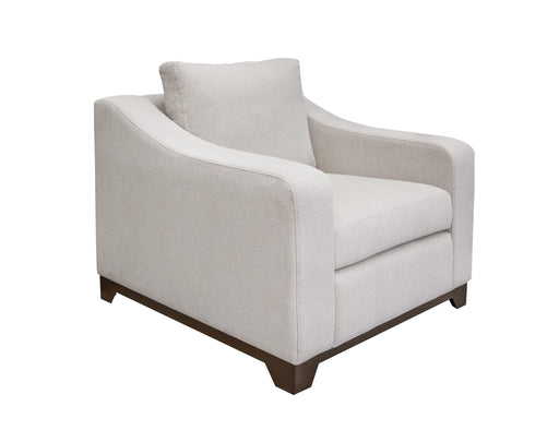 International Furniture Direct Natural Parota - Armchair - Agreeable Gray