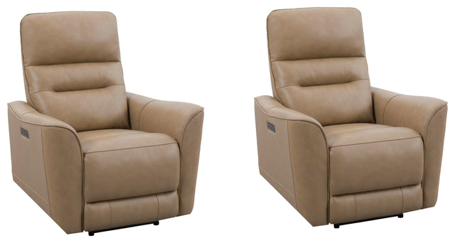 Parker House Taylor - Power Zero Gravity Recliner (Set of 2) - Brazilian Cappuccino