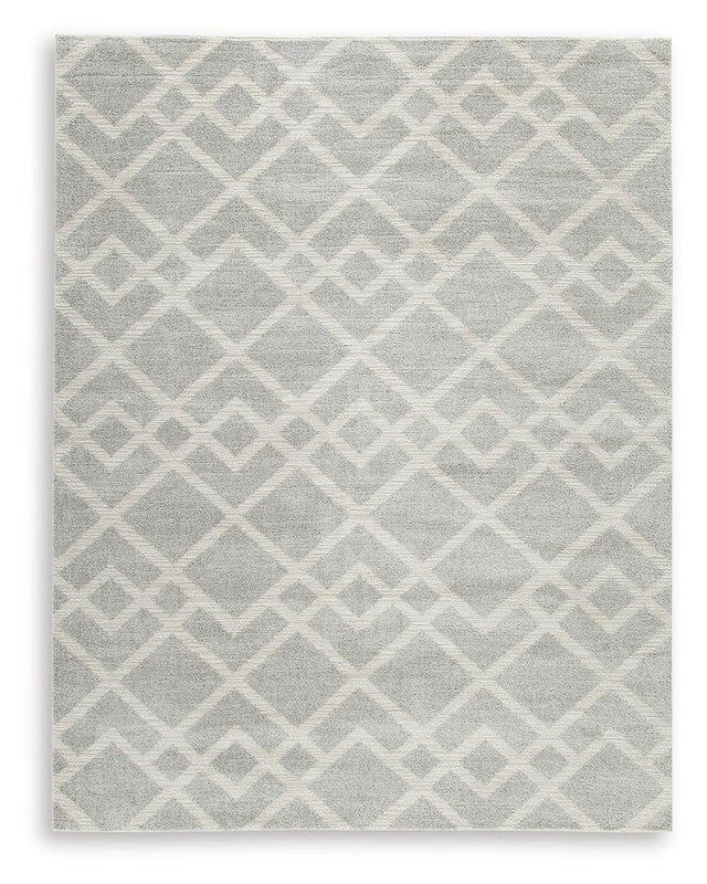 Ashley Unawick Large Rug - Gray/Ivory