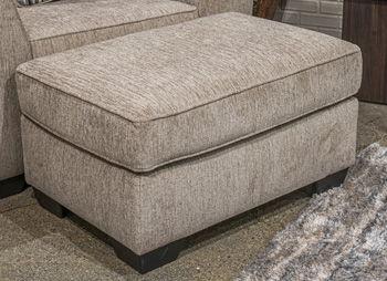 Ashley Olten Ottoman - Mocha