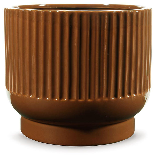 Ashley Avalyah Vase - Burnt Umber