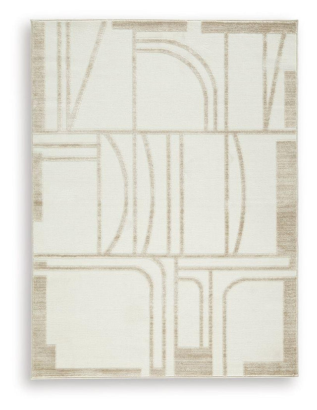 Ashley Farongrove Medium Rug - Ivory/Beige
