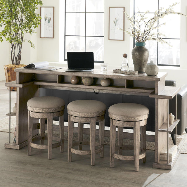 Liberty Furniture City Scape - 4 Piece Console Set - Burnished Beige