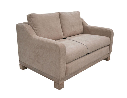 International Furniture Direct Samba - Loveseat Two-Cushion - Brown Camel