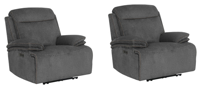Parker House Alpine - Power Zero Gravity Recliner (Set of 2) - Midnight