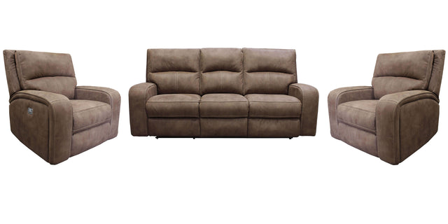 Parker House Polaris - Power Reclining Sofa And 2 Recliners - Kahlua