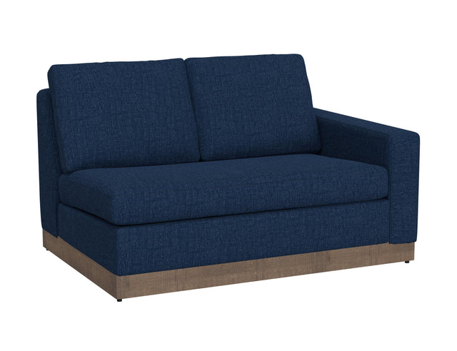 International Furniture Direct Georgia - Loveseat - Midnight Blue