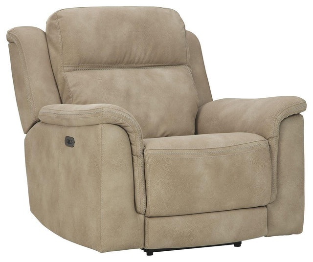 Ashley Next-Gen DuraPella PWR Recliner/ADJ Headrest - Sand
