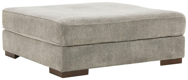 Ashley Bayless Oversized Accent Ottoman - Smoke