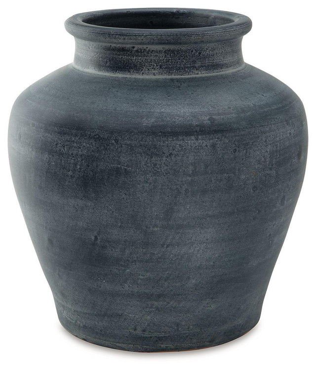 Ashley Meadie Vase - Distressed Blue