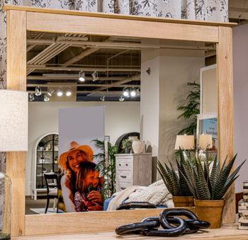 Ashley Makidern Bedroom Mirror - Tan