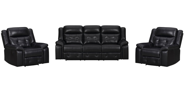 Parker House Clayton - Sofa And 2 Recliners - Phantom