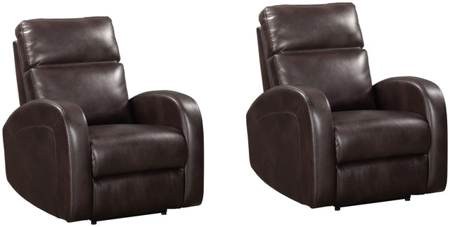 Parker House Devin - Power Recliner (Set of 2) - Pebble Brown