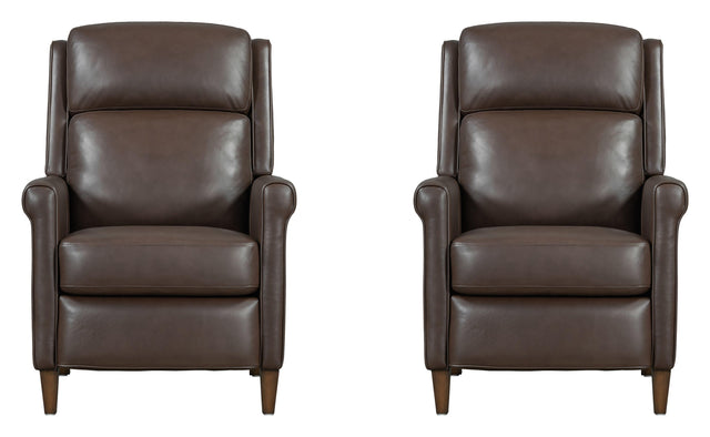 Parker House Northfield - Manual Recliner (Set of 2) - Walnut Whirl