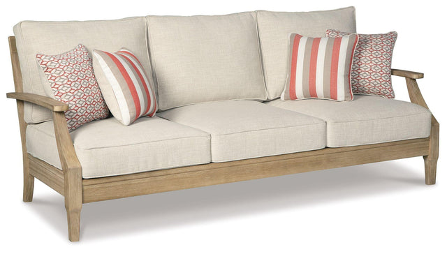 Ashley Clare View Sofa with Cushion - Beige