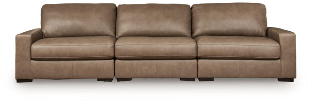 Ashley Veronella - 3-Piece Sectional Sofa - Sahara