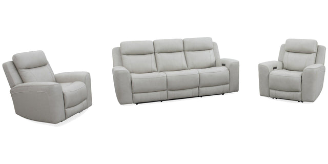 Parker House Calgary - Power Reclining Sofa And 2 Recliners - Stone