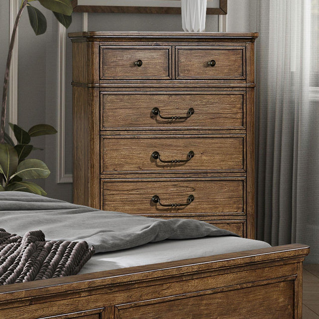 Liberty Furniture Harrison Heights - 5 Drawer Chest - Sienna