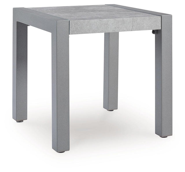 Ashley Hurley Park Square End Table - Gray