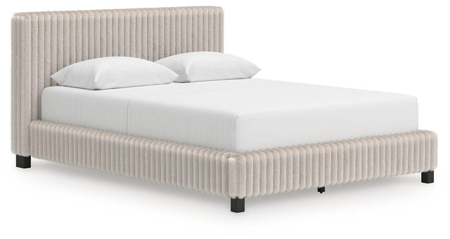 Ashley Zuraleus - Queen Upholstered Bed - White