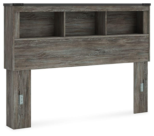 Ashley Frandern Queen Bookcase Headboard - Gray
