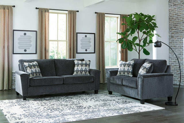 Ashley Abinger - Smoke - 2 Pc. - Sofa, Loveseat