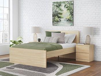 Ashley Onita Full Panel Headboard - Natural