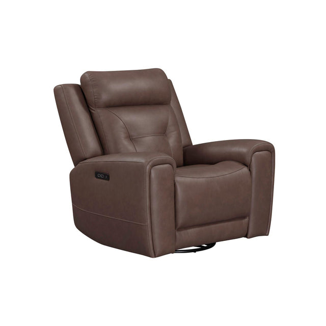 Liberty Furniture Beckham - Swivel Glider Recliner P2 - Brown