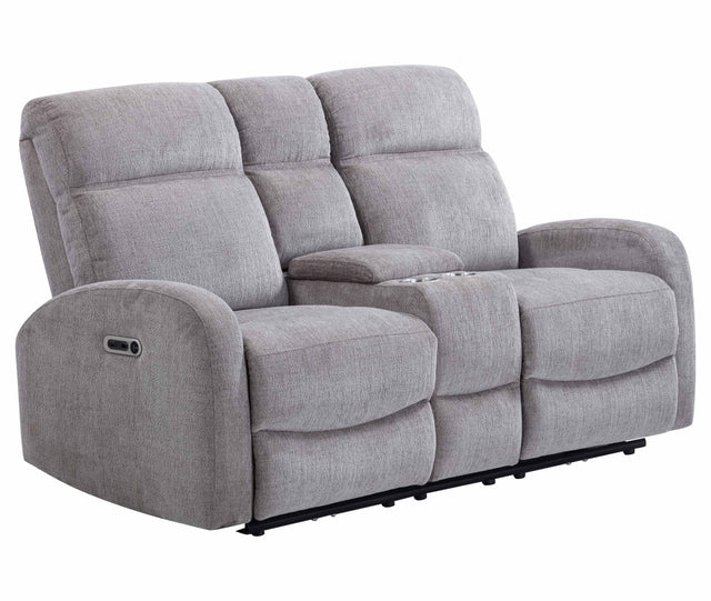 Parker House Tuscany - Power Reclining Console Loveseat - Whiskers Nature