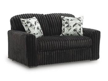 Ashley Midnight-Madness Loveseat - Onyx