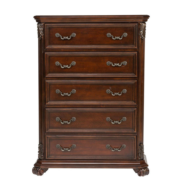 Liberty Furniture Messina Estates - 5 Drawer Chest - Dark Brown