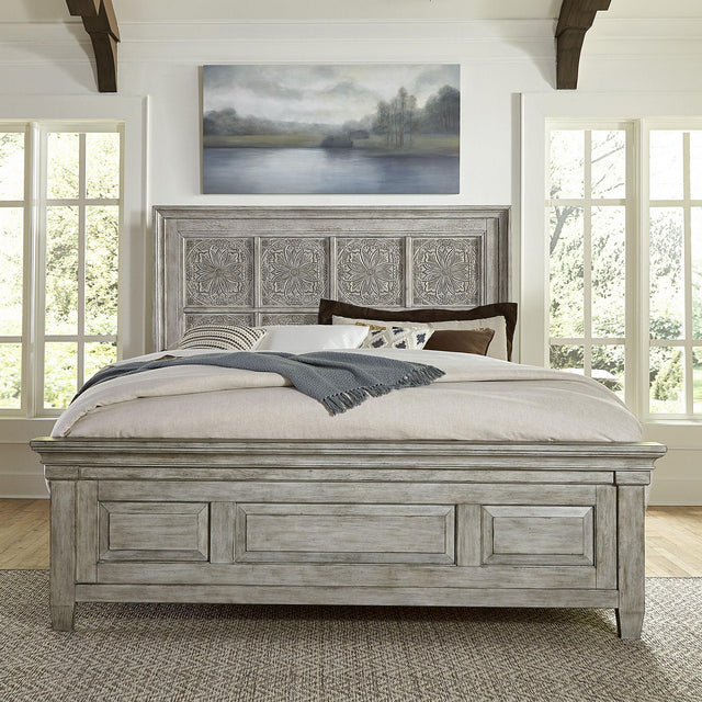 Liberty Furniture Heartland - Queen Panel Bed - White