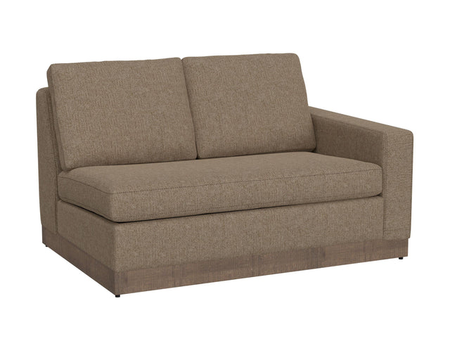 International Furniture Direct Georgia - Loveseat - Brown Camel