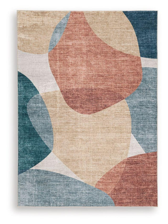 Ashley Chanleigh Washable Medium Rug - Multi