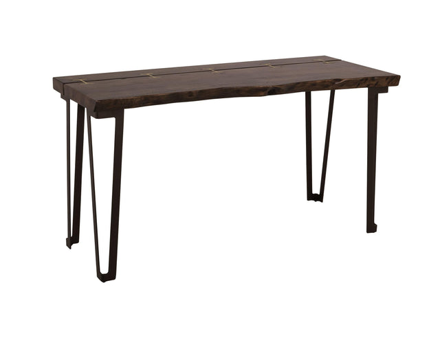 International Furniture Direct Walnut - Sofa Table - Walnut Brown