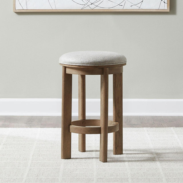 Liberty Furniture Ballentine - Upholstered Console Stool - Brown