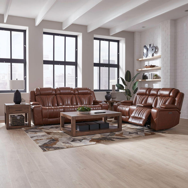 Liberty Furniture Caswell - Sofa & Loveseat - Brown