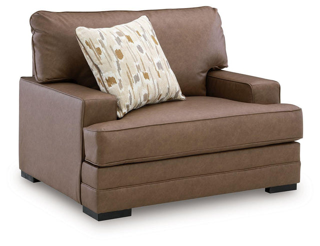 Ashley VillaCourt Chair and a Half - Caramel