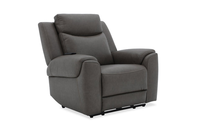 Parker House Momentum - Power Zero Gravity Recliner With Heat And Massage - Dark Granite