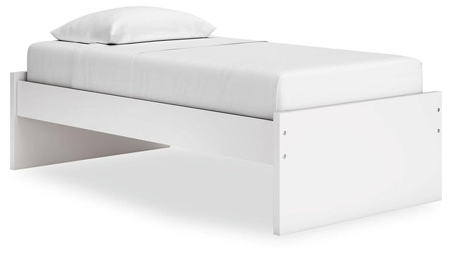 Ashley Onita - White - Twin Platform Bed