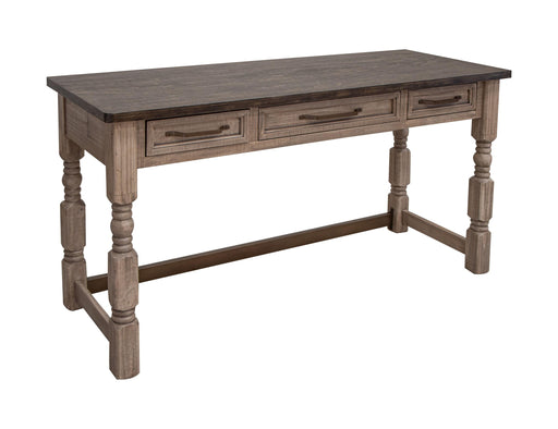 International Furniture Direct Natural Stone - Desk - Taupe Brown