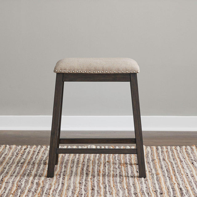 Liberty Furniture Harrison - Upholstered Console Stool - Brown