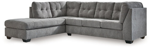 Ashley Marleton - Gray - 2-Piece Sleeper Sectional With Laf Corner Chaise